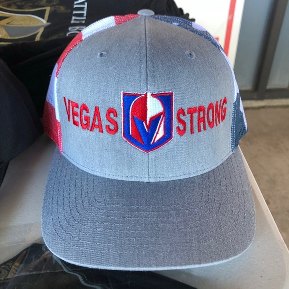 Vegas Golden Knights Vgk Patriotic Hat 
